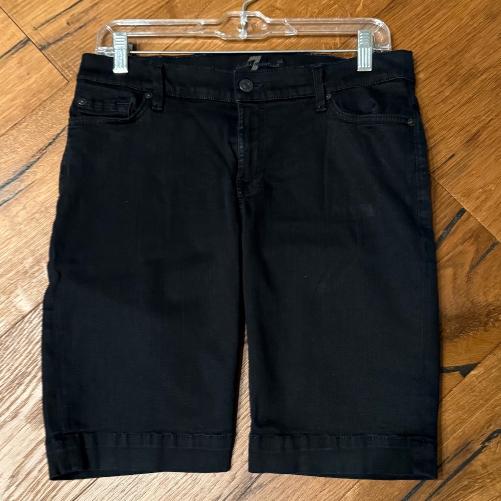 7FAM Skinny Jean Shorts